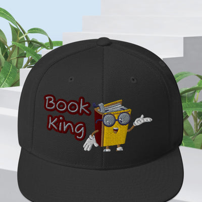Book King Snapback Hat - IM PERKY Boutique