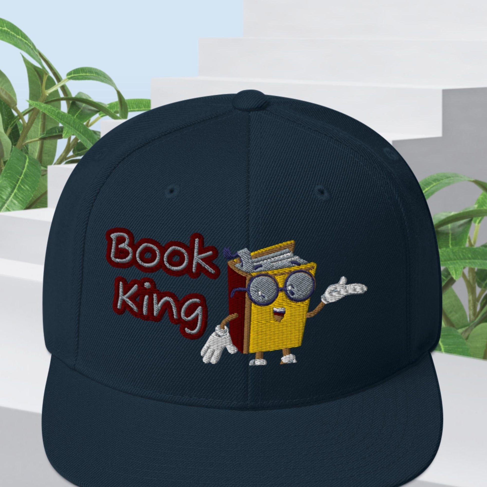 Book King Snapback Hat - IM PERKY Boutique