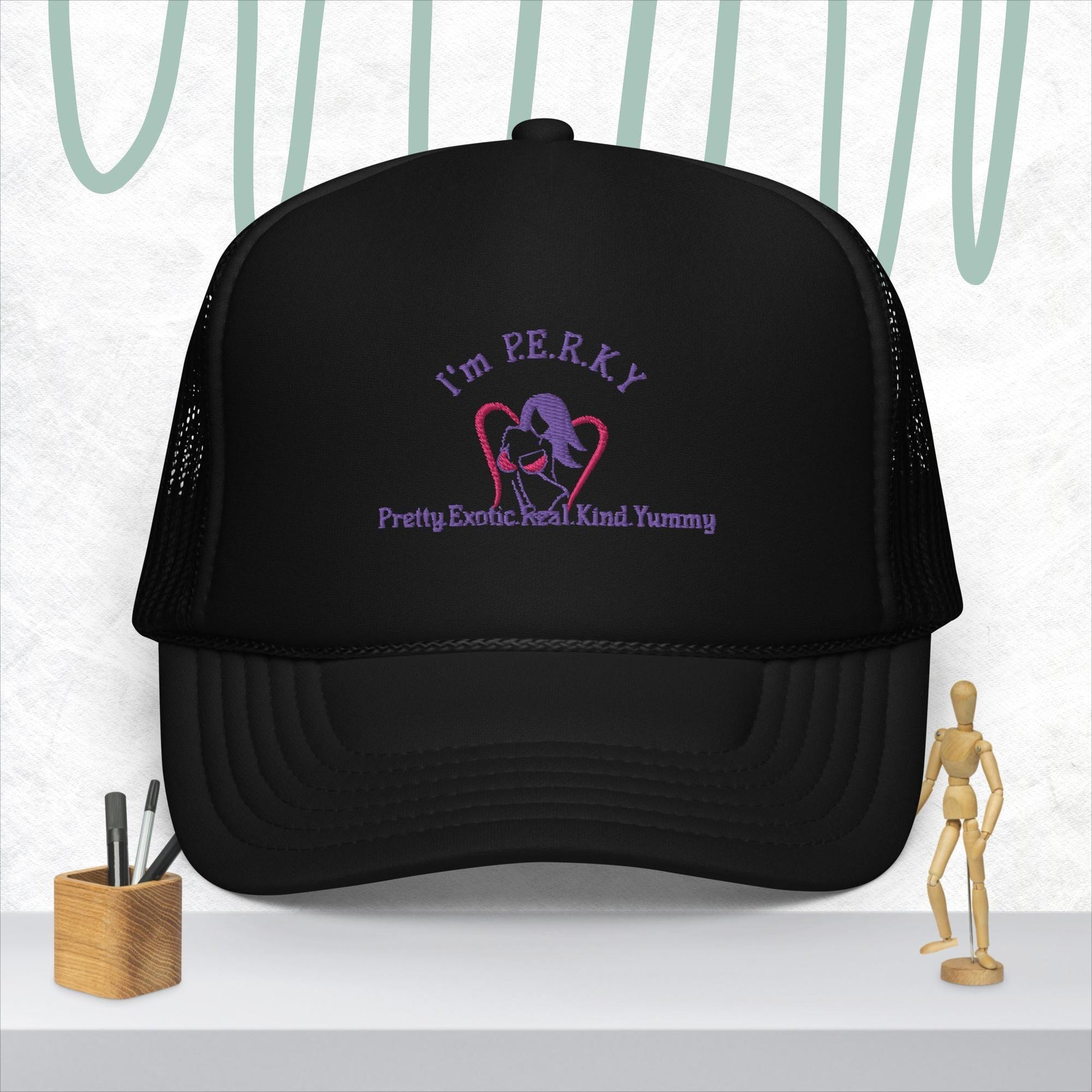 IM PERKY Foam trucker hat - IM PERKY Boutique