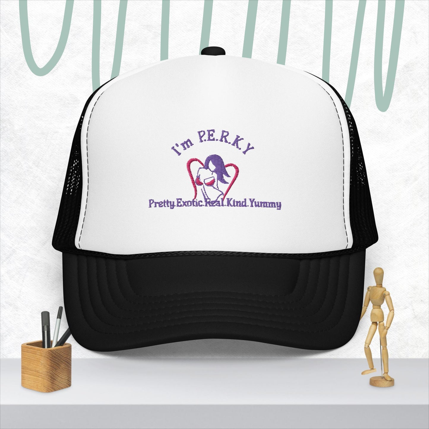 IM PERKY Foam trucker hat - IM PERKY Boutique