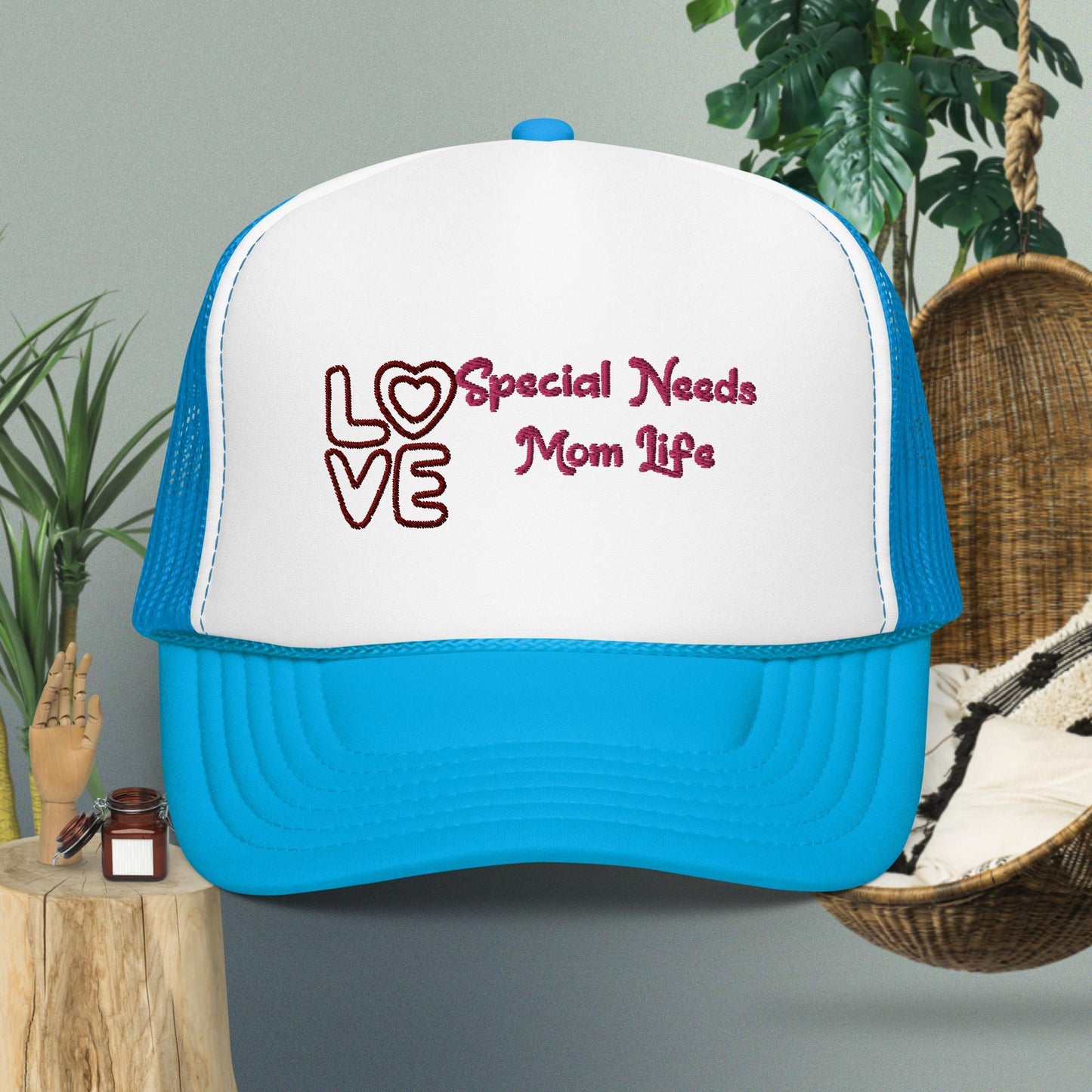 Special Needs Mom Life Mesh Cap - IM PERKY Boutique