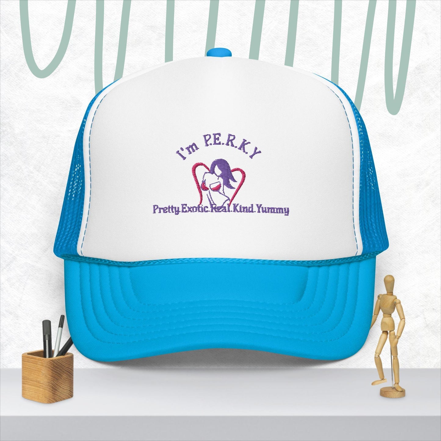 IM PERKY Foam trucker hat - IM PERKY Boutique