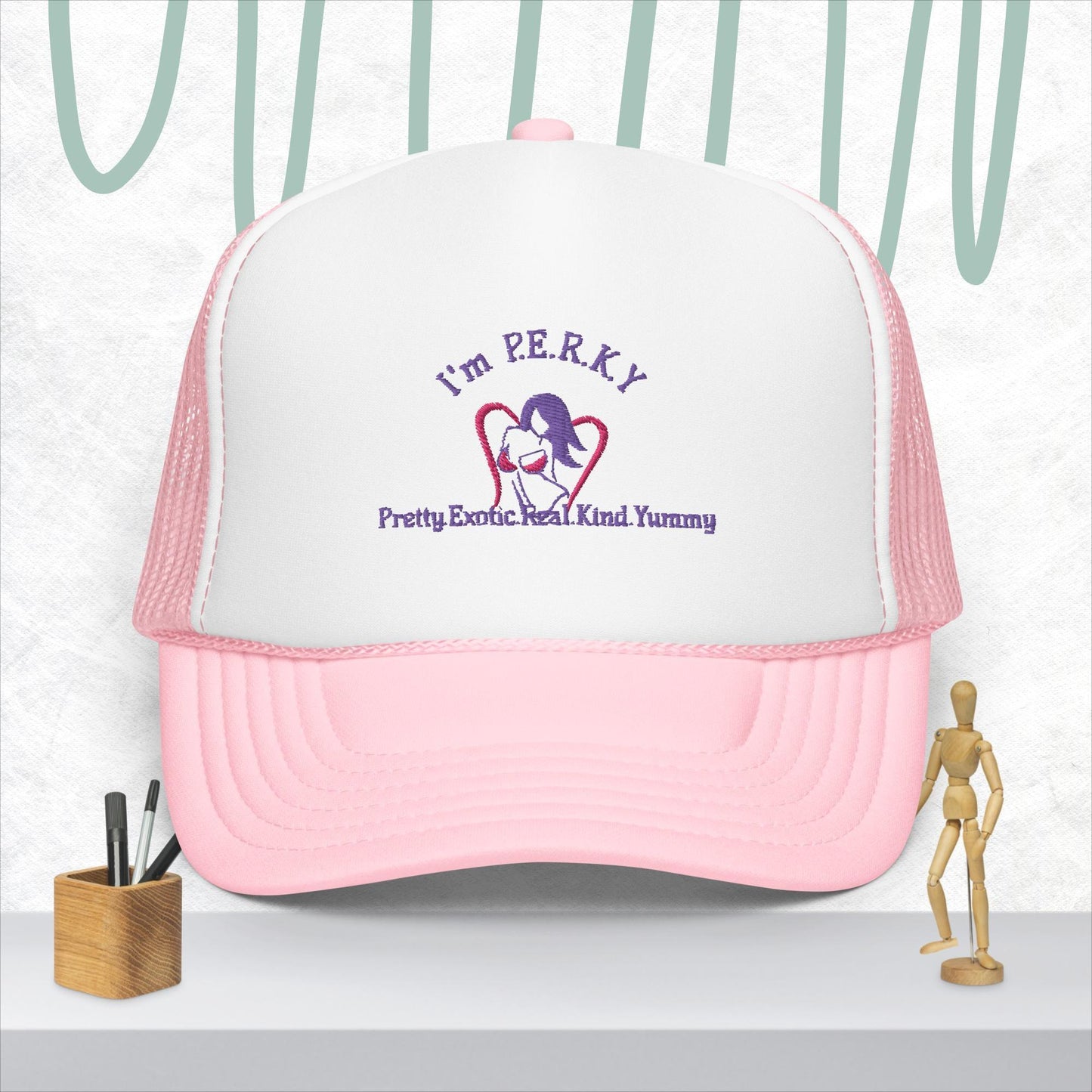 IM PERKY Foam trucker hat - IM PERKY Boutique