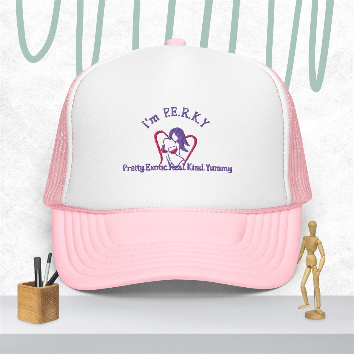 IM PERKY Foam trucker hat - IM PERKY Boutique