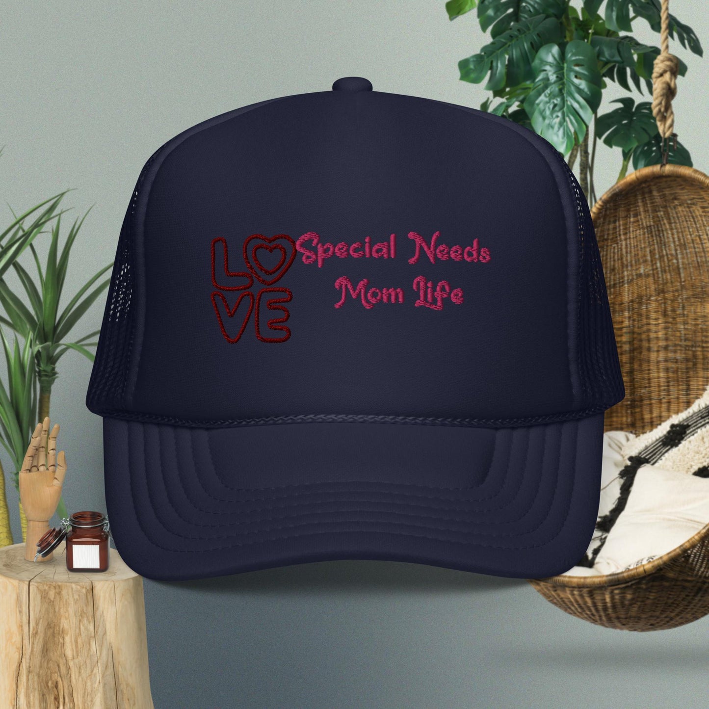 Special Needs Mom Life Mesh Cap - IM PERKY Boutique