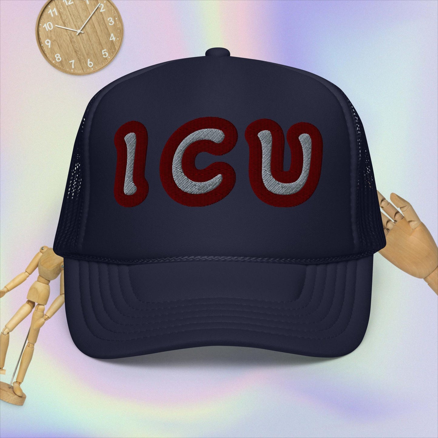 iCU III Foam trucker hat - IM PERKY Boutique