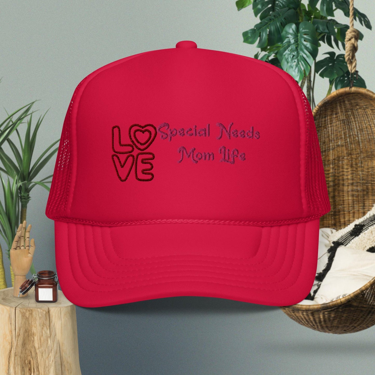 Special Needs Mom Life Mesh Cap - IM PERKY Boutique