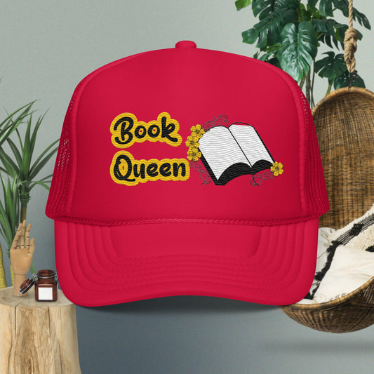 Book Queen Trucker hat
