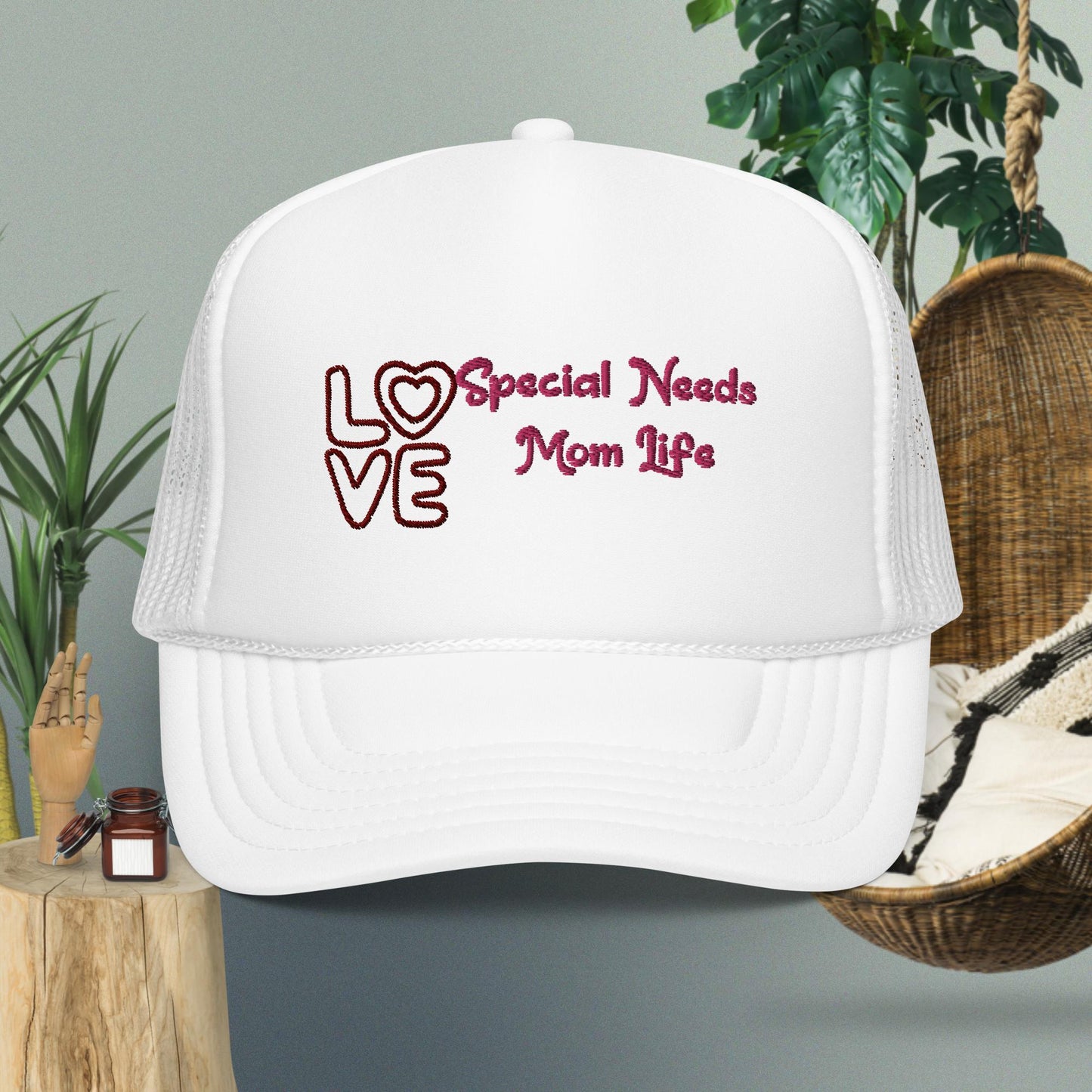 Special Needs Mom Life Mesh Cap - IM PERKY Boutique