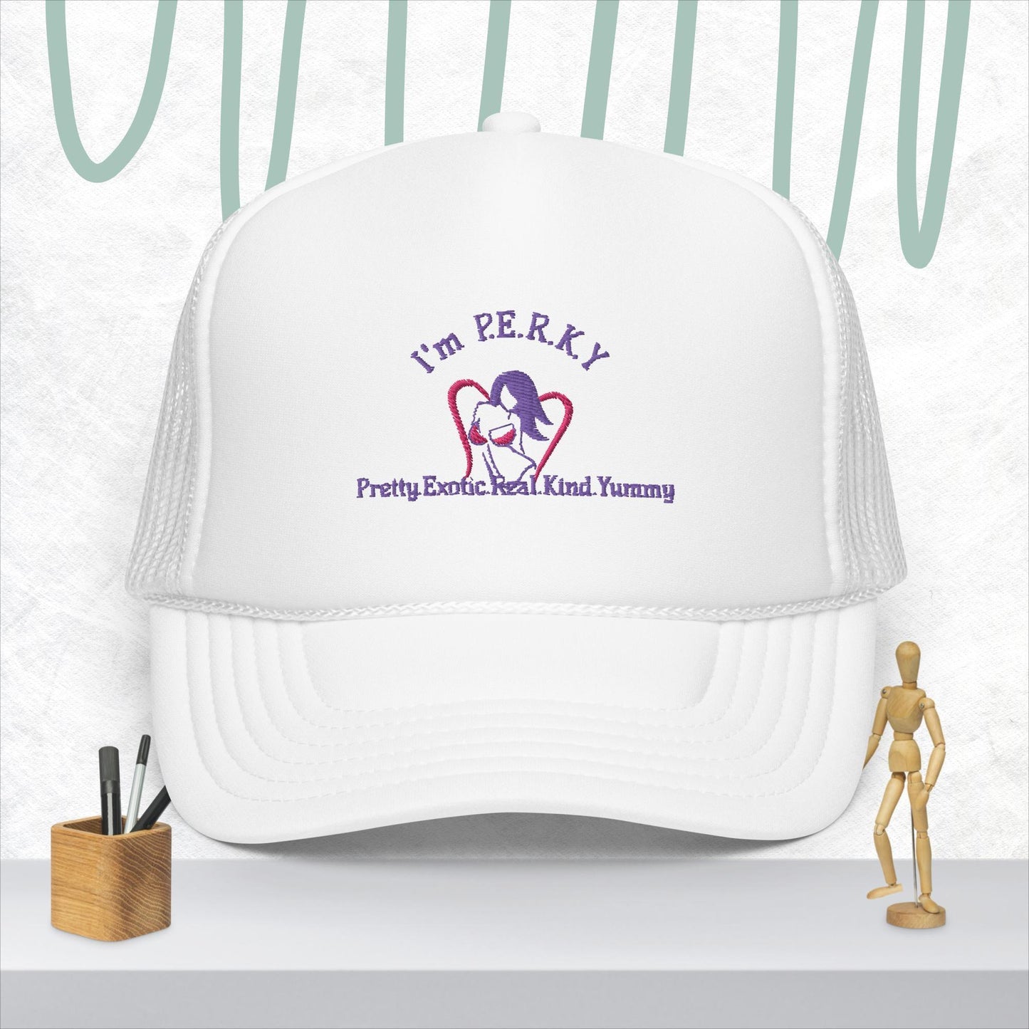 IM PERKY Foam trucker hat - IM PERKY Boutique