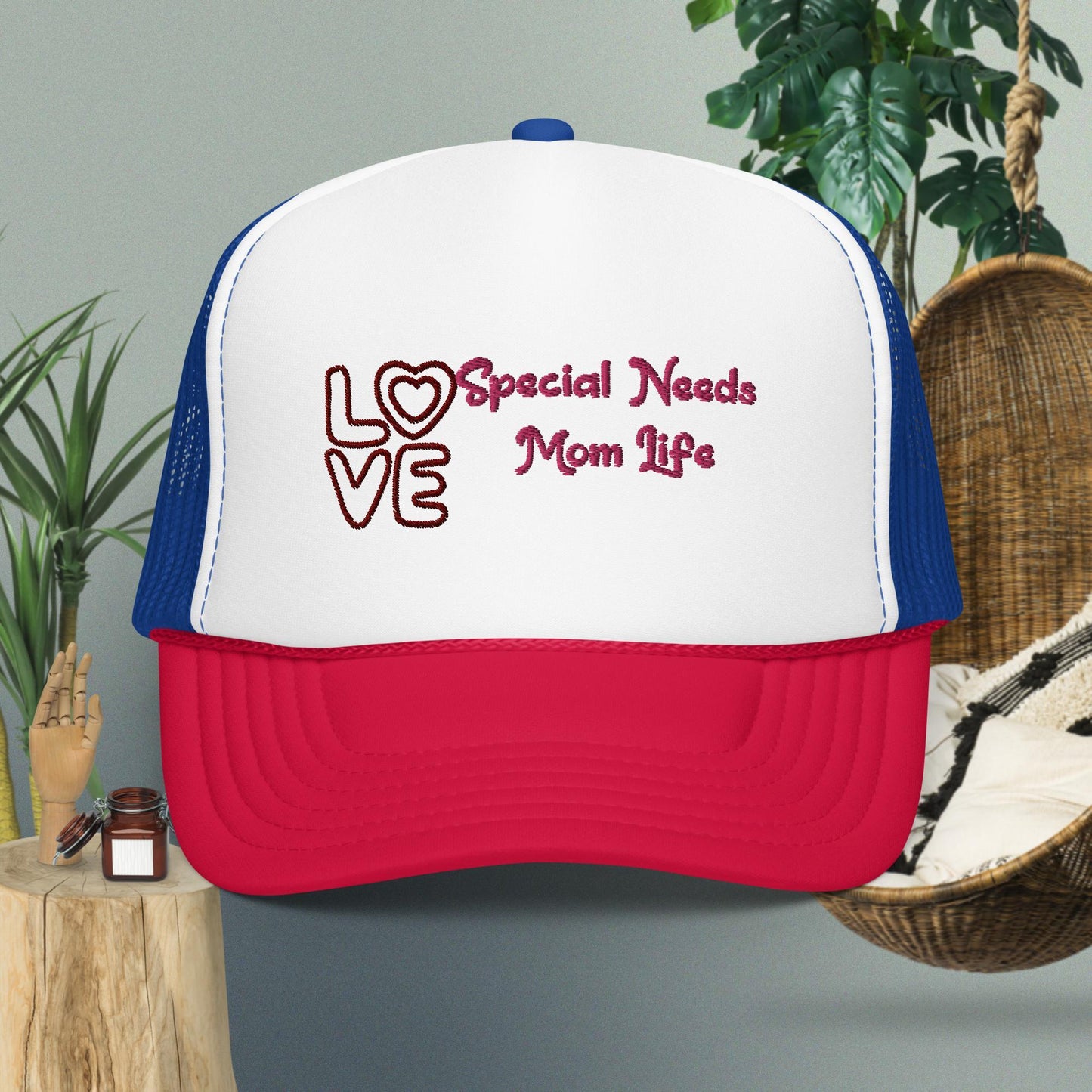 Special Needs Mom Life Mesh Cap - IM PERKY Boutique