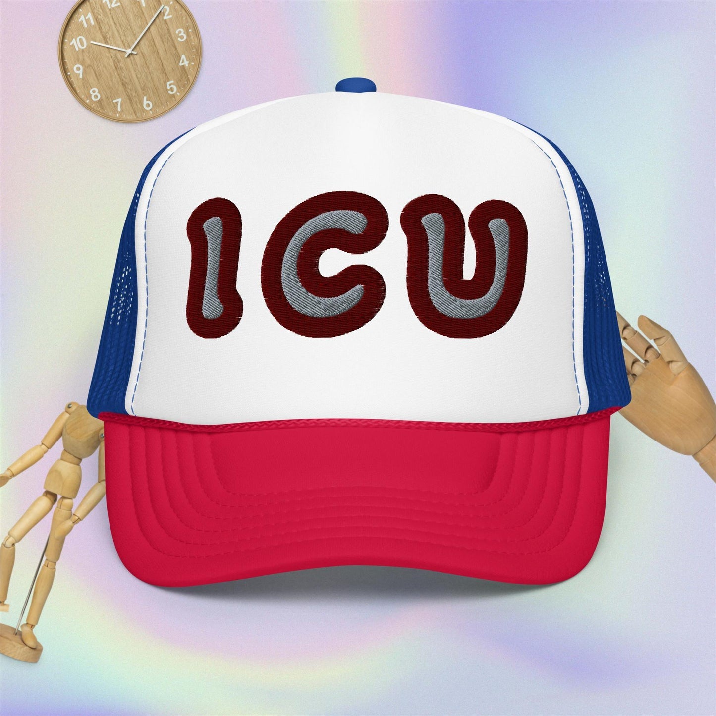 iCU III Foam trucker hat - IM PERKY Boutique