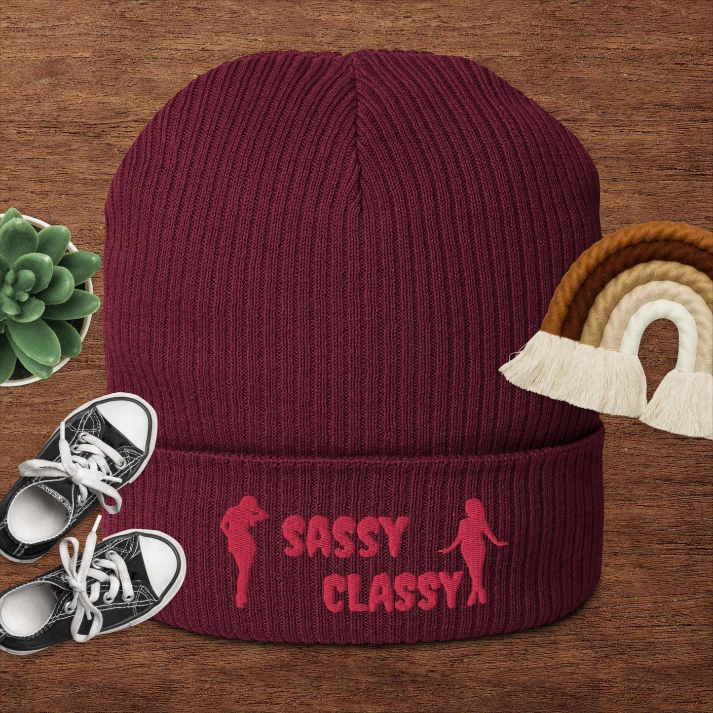 Sassy, Classy Beanie - IM PERKY Boutique