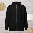 Middle Finger CKD Unisex heavy blend zip hoodie - IM PERKY Boutique