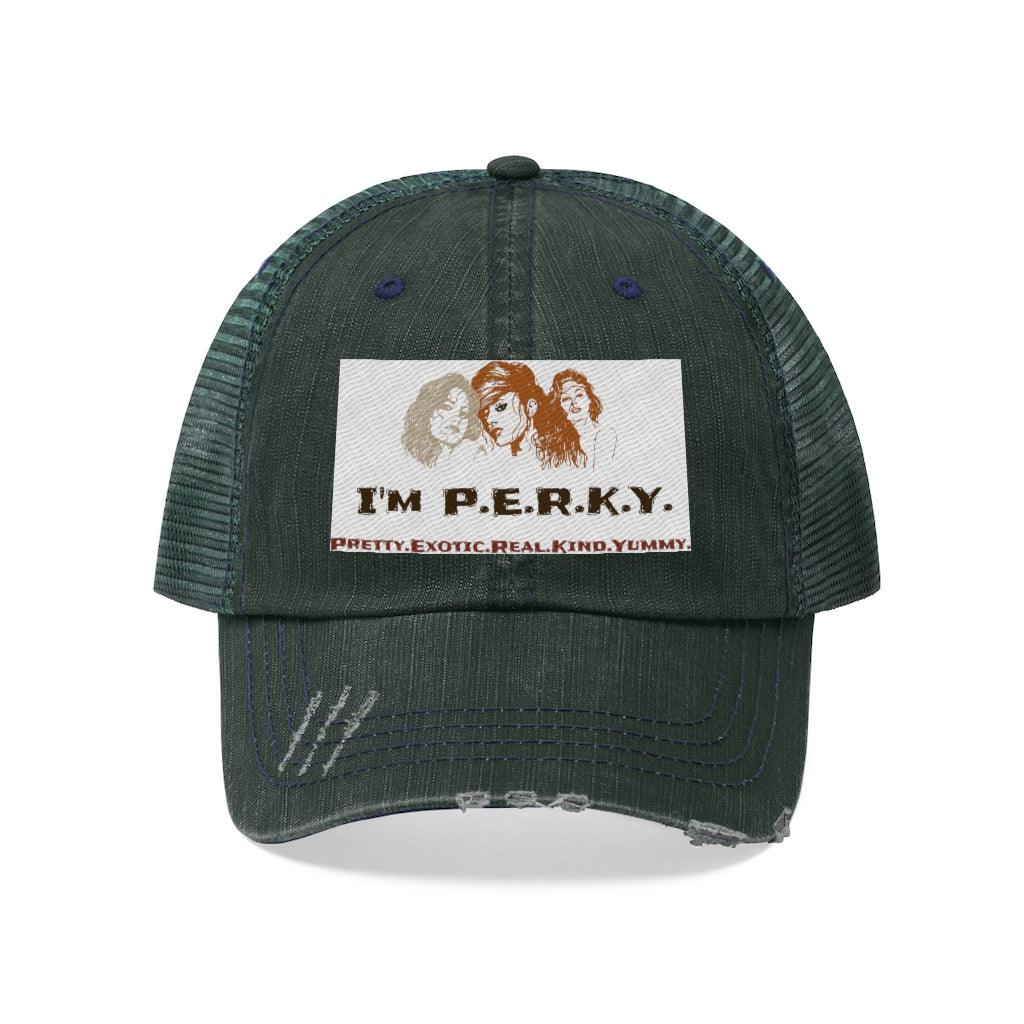 Unisex Trucker Hat - "I'M PERKY" Boutique