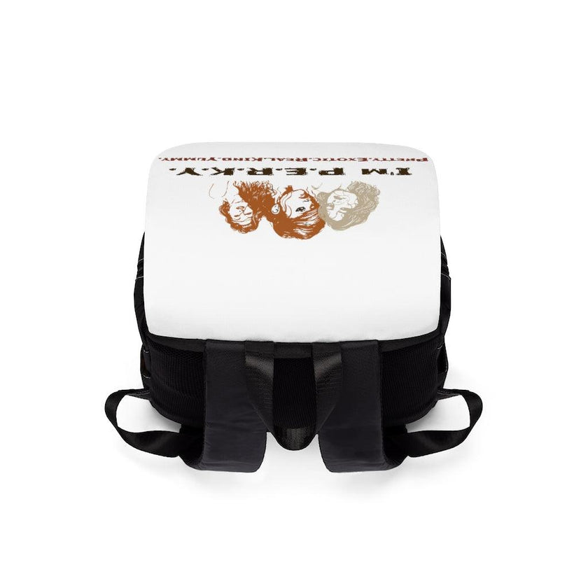 I'm P.E.R.K.Y. Unisex Casual Shoulder Backpack - Lady Vals Vanity