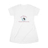 I'm P.E.R.K.Y. All Over Print T-Shirt Dress - Lady Vals Vanity