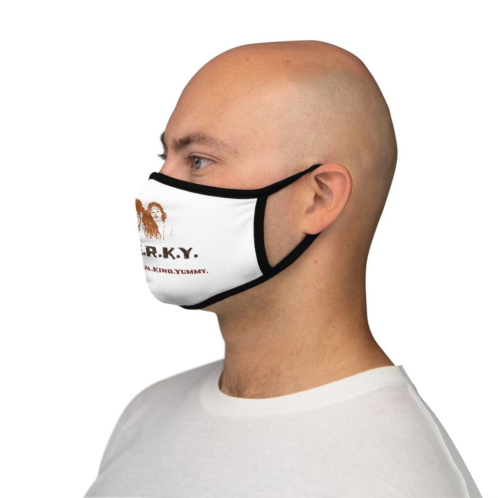 I'm P.E.R.K.Y. II Fitted Polyester Face Mask - Lady Vals Vanity