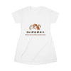 I'm P.E.R.K.Y. II All Over Print T-Shirt Dress - Lady Vals Vanity