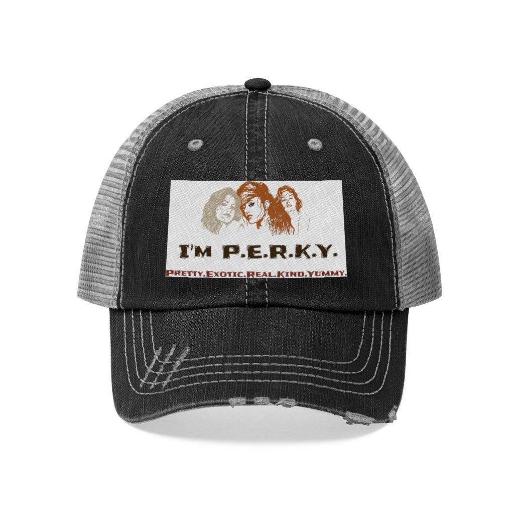 Unisex Trucker Hat - "I'M PERKY" Boutique