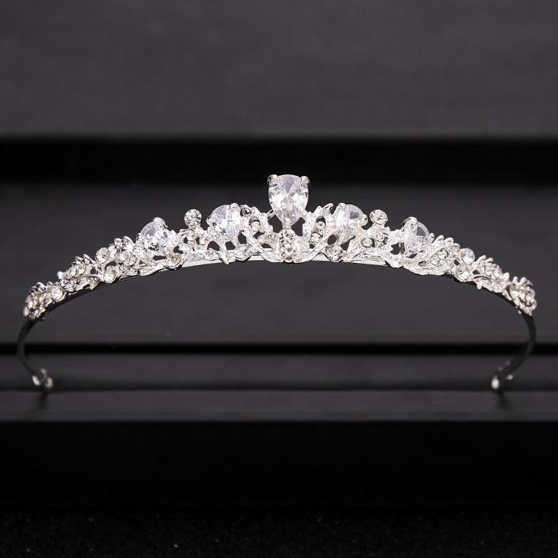 Wedding Crown Hair Jewelry Bridal Headpiece woman Baroque Rhinestones Crystal - "I'M PERKY" Boutique