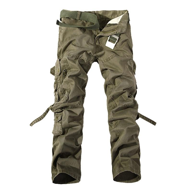 Top quality men military camo cargo pants leisure cotton trousers cmbat camouflage overalls 28-40 AYG69 - "I'M PERKY" Boutique