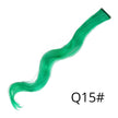 Alileader Synthetic Wavy One Clip In Hair Rainbow Color Curly Clip In One Piece Hair Extensions More Durable Long Curly Hairs - Lady Vals Vanity