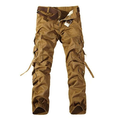 Top quality men military camo cargo pants leisure cotton trousers cmbat camouflage overalls 28-40 AYG69 - "I'M PERKY" Boutique