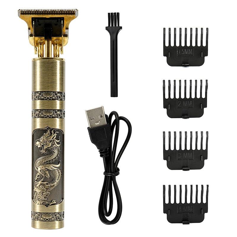 Professional Barber Hair Clipper Rechargeable Electric Finish Cutting Machine Beard Trimmer Shaver Cordless Corded - Lady Vals Vanity