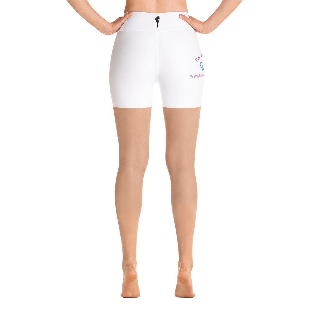 I'm P.E.R.K.Y. Yoga Shorts - Lady Vals Vanity