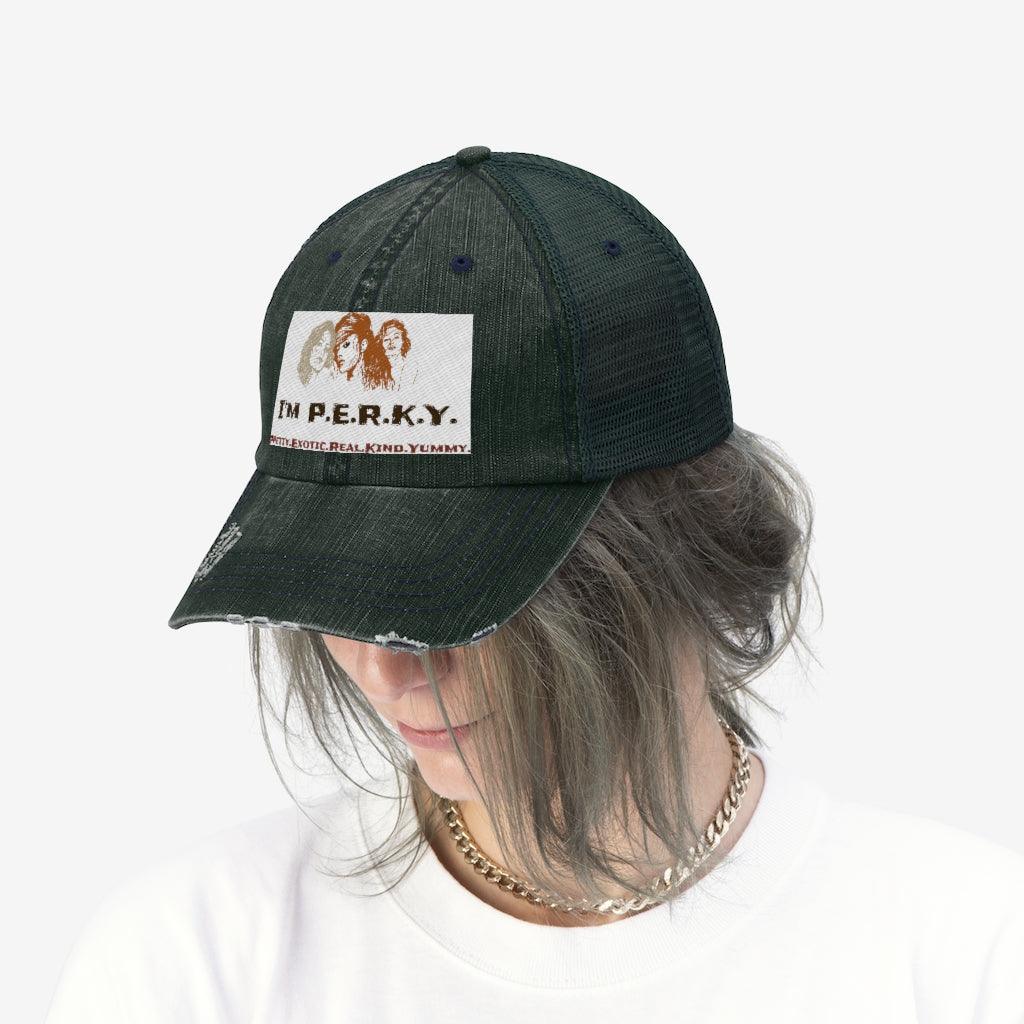 Unisex Trucker Hat - "I'M PERKY" Boutique