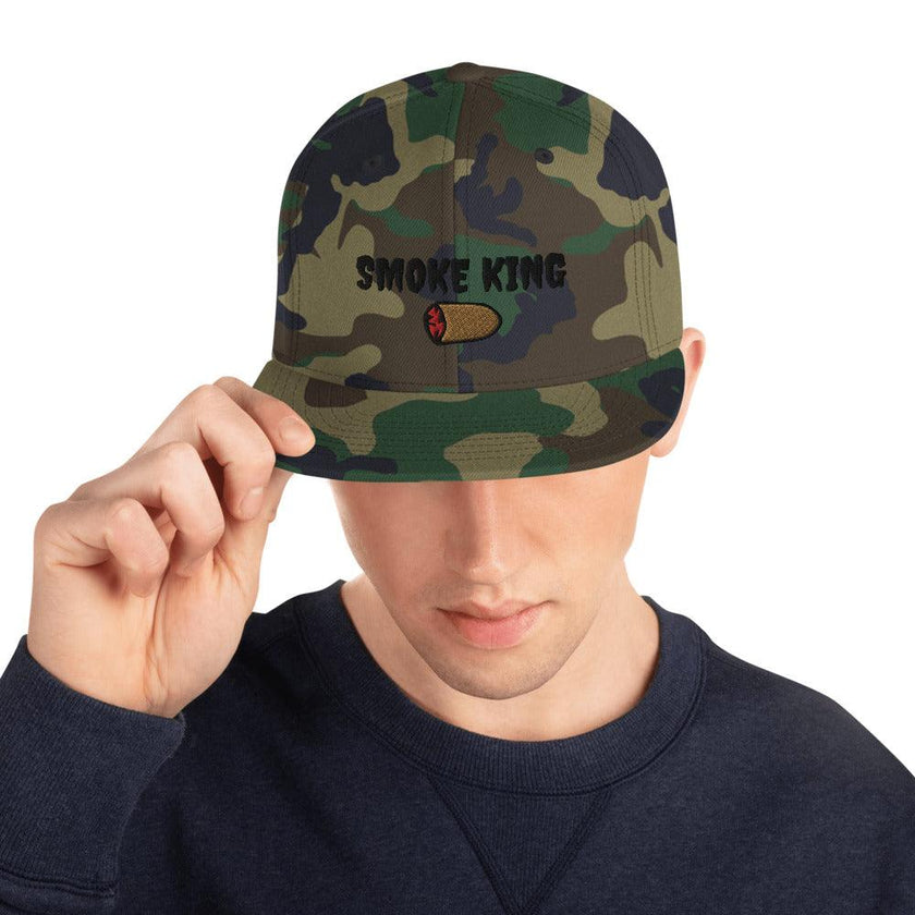 Smoke King Snapback Hat - 