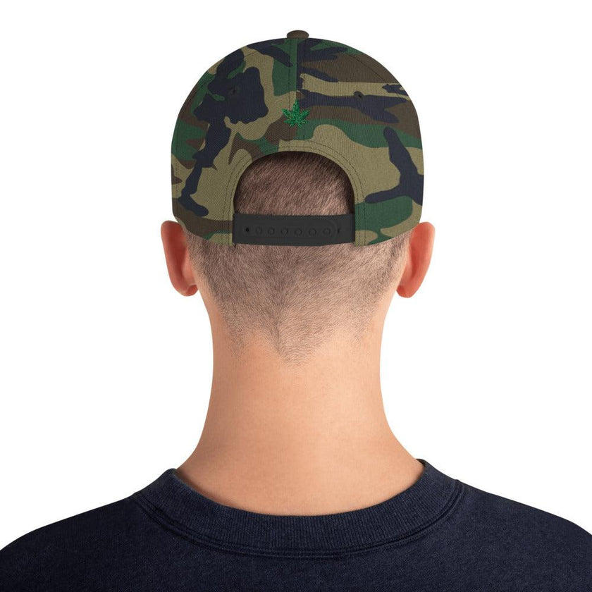 Smoke King Snapback Hat - 