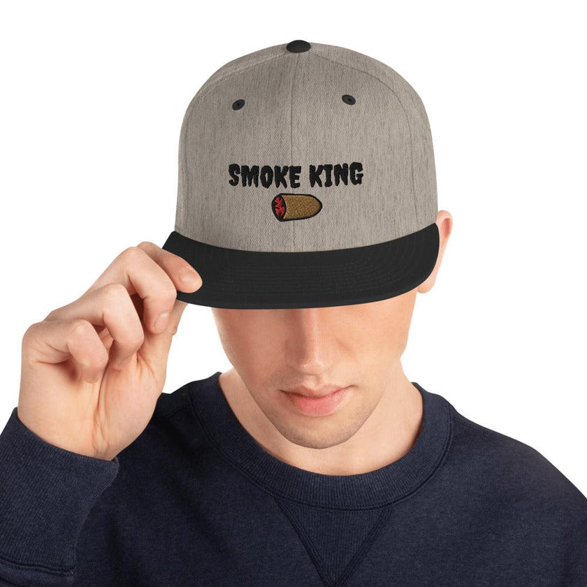 Smoke King Snapback Hat - 