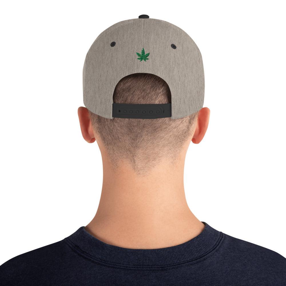 Smoke King (Gray Letters) Snapback Hat - "I'M PERKY" Boutique