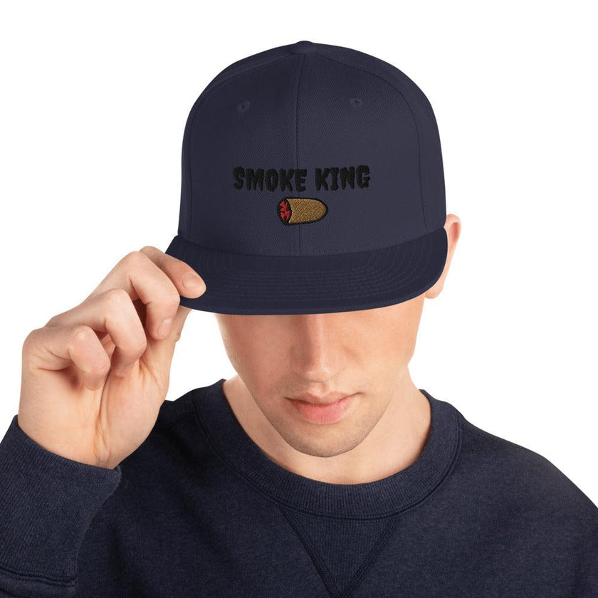 Smoke King Snapback Hat - 