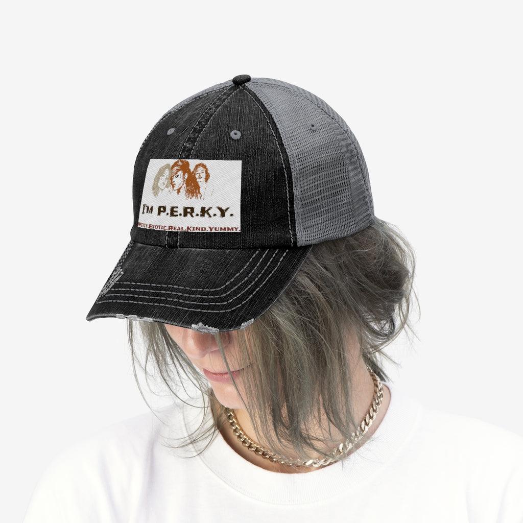 Unisex Trucker Hat - "I'M PERKY" Boutique