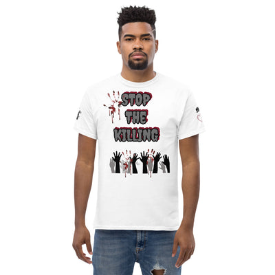 "Stop the Pain" Men's T-shirt - Lady Vals Vanity