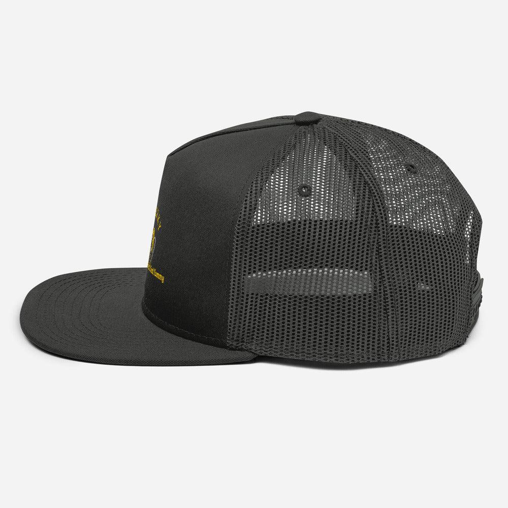 I'm P.E.R.K.Y. Yellow Letters Mesh Cap - Lady Vals Vanity