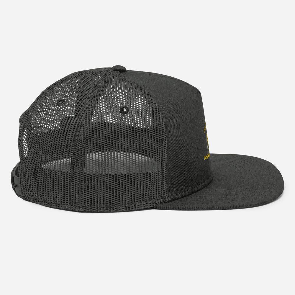 I'm P.E.R.K.Y. Yellow Letters Mesh Cap - Lady Vals Vanity