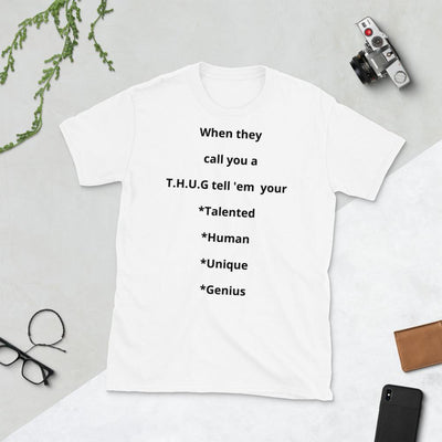 "Talented Genius" Short-Sleeve Unisex T-Shirt - Lady Vals Vanity