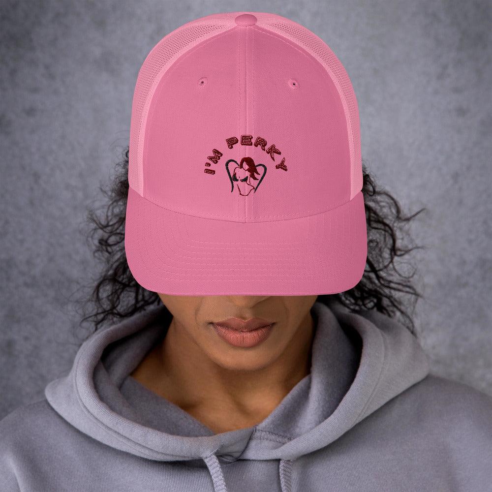 I'm Perky Trucker Cap ( several colors available) - Lady Vals Vanity