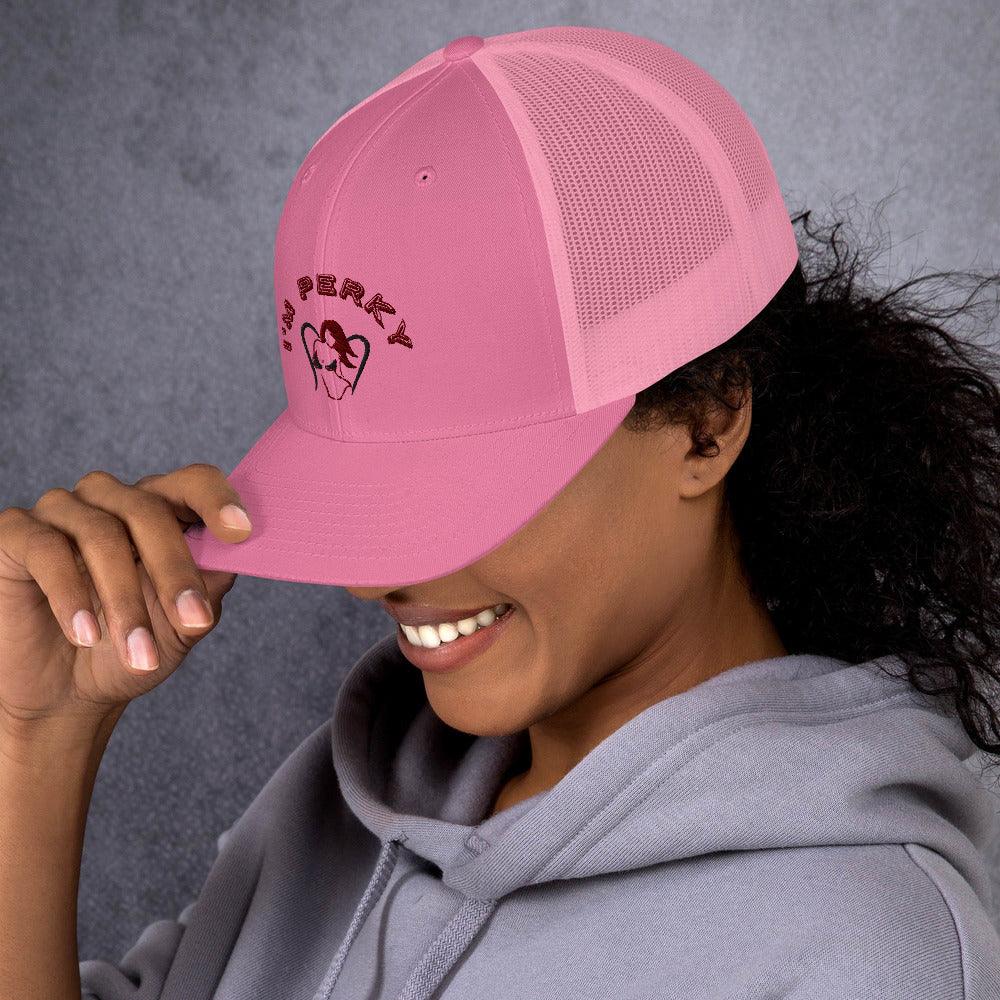 I'm Perky Trucker Cap ( several colors available) - Lady Vals Vanity