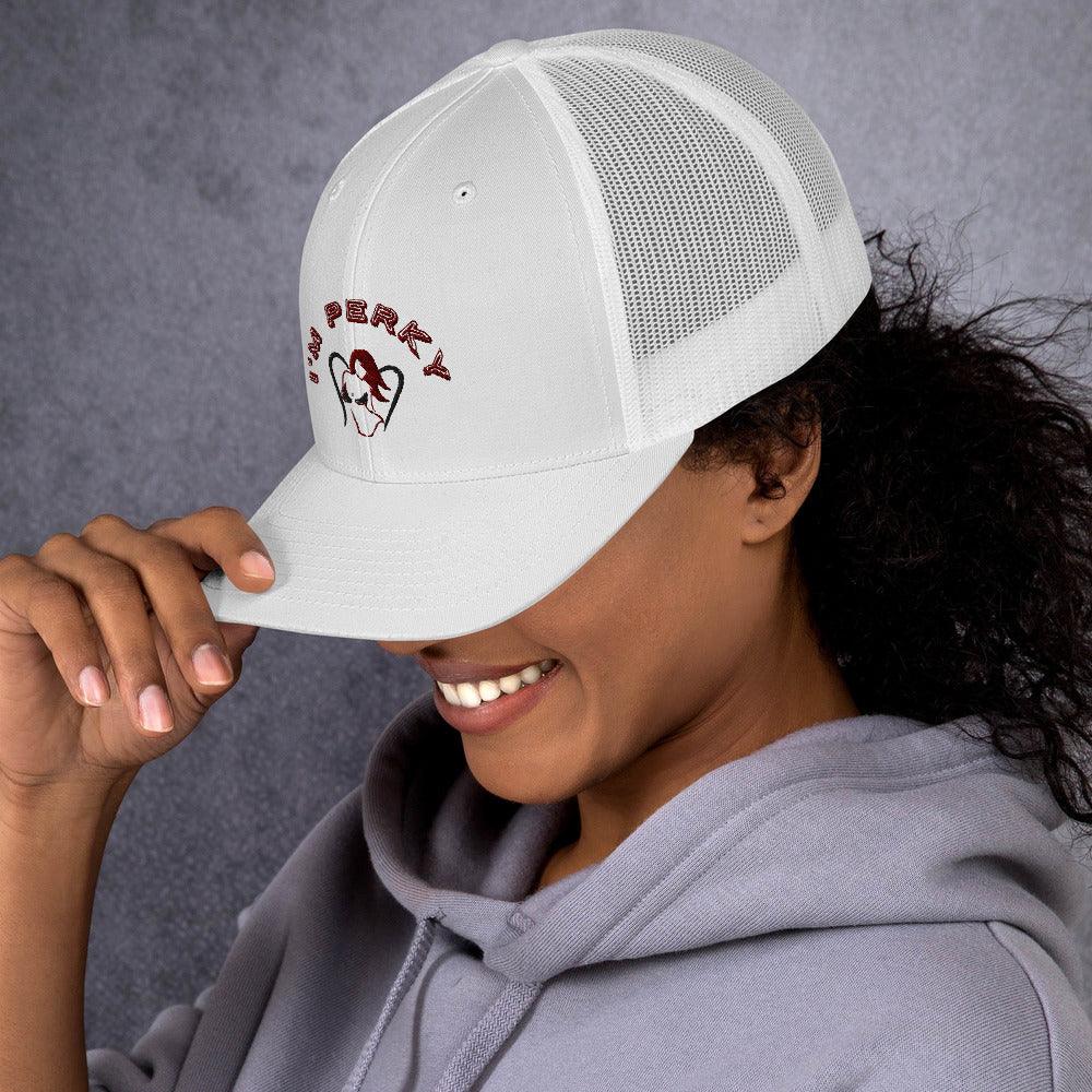 I'm Perky Trucker Cap ( several colors available) - Lady Vals Vanity