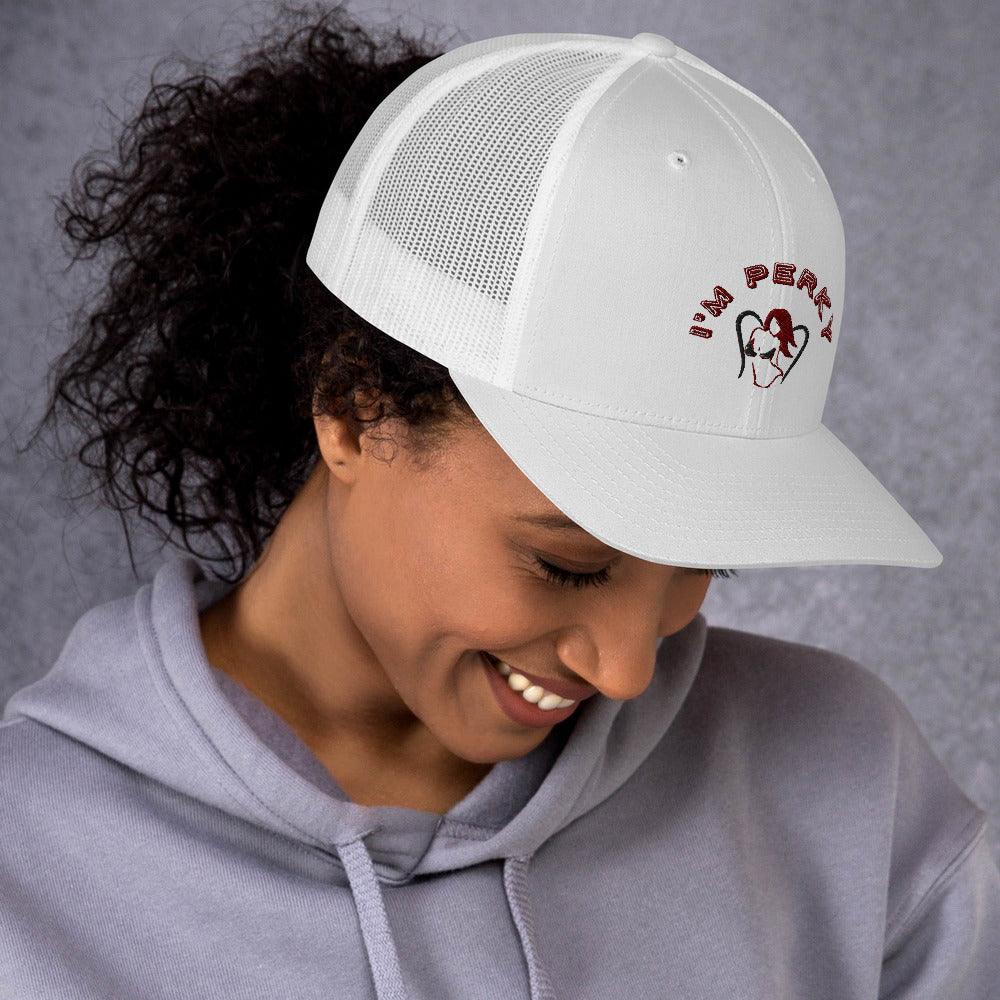 I'm Perky Trucker Cap ( several colors available) - Lady Vals Vanity