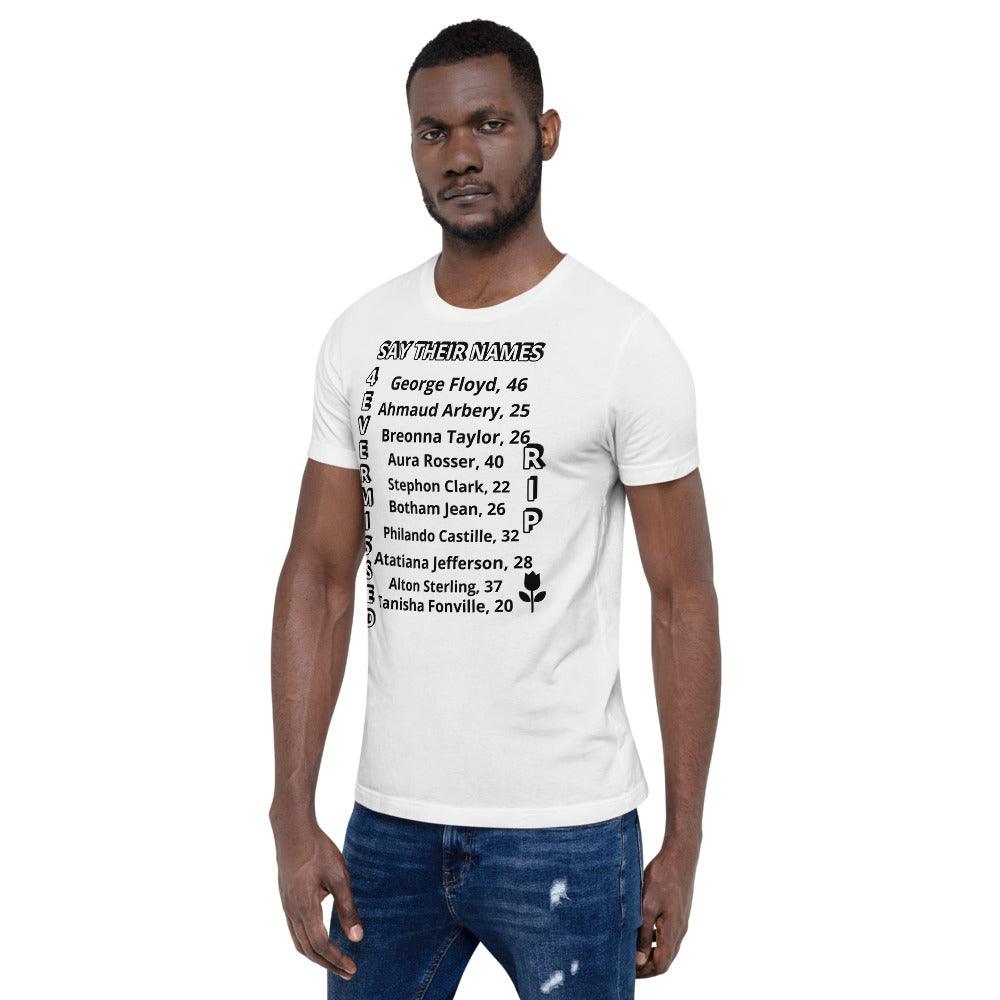 4ever Remembered Short-Sleeve Unisex Tee - Lady Vals Vanity