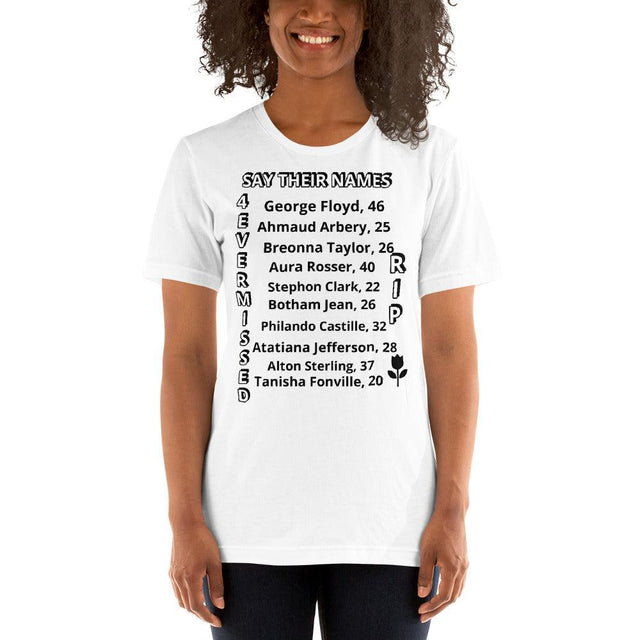 4ever Remembered Short-Sleeve Unisex Tee - Lady Vals Vanity