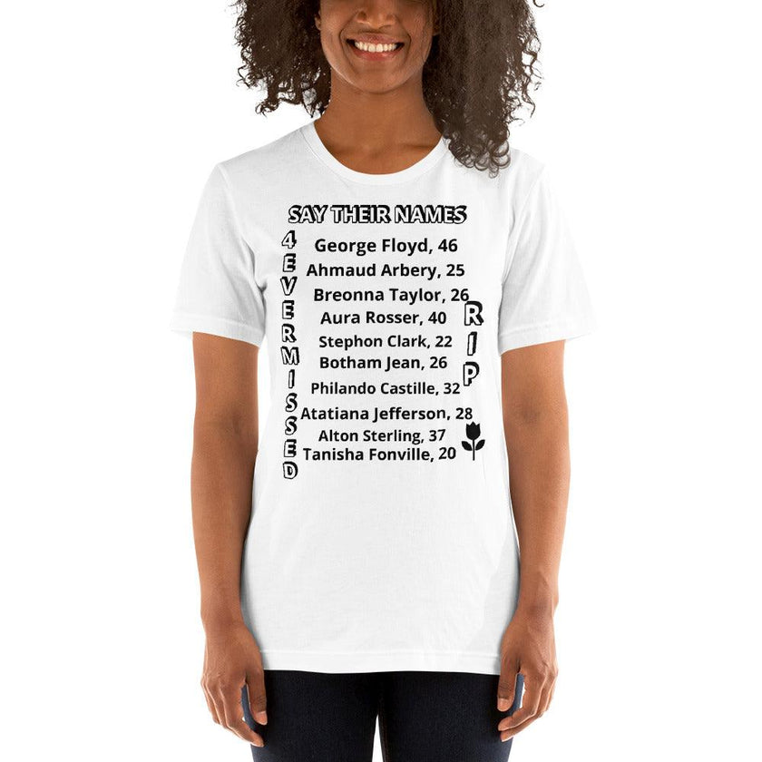 4ever Remembered Short-Sleeve Unisex Tee - Lady Vals Vanity