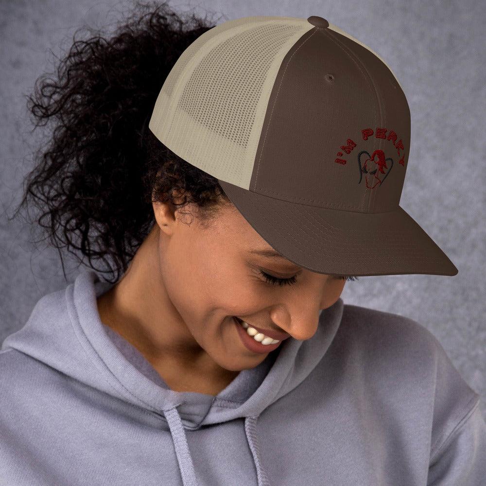 I'm Perky Trucker Cap ( several colors available) - Lady Vals Vanity