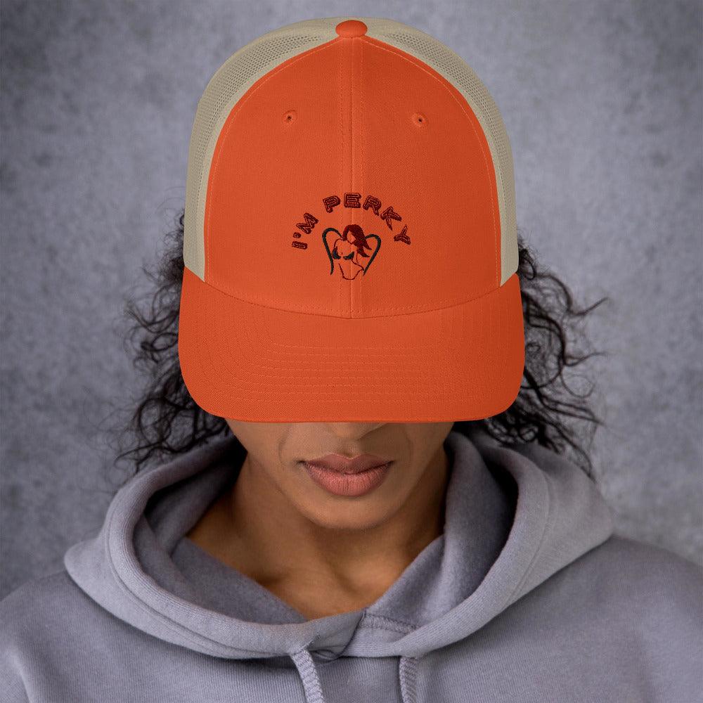 I'm Perky Trucker Cap ( several colors available) - Lady Vals Vanity